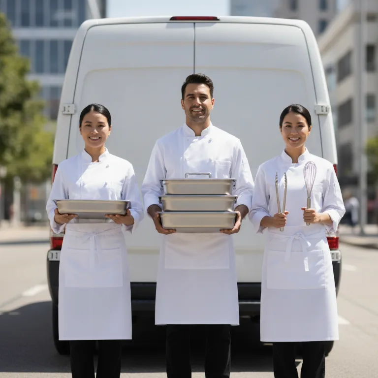 Corporate Catering team in Dunfermline